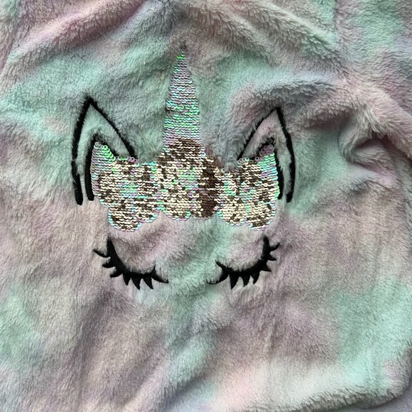 (Sold) Super soft long-sleeve sweatshirt with sequin - Picture 2 of 3